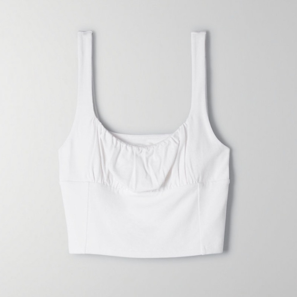 Wilfred Free Aritzia Orbit Tank Top (Cream)